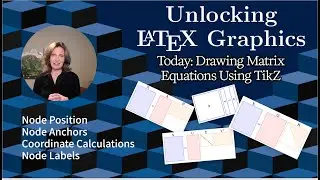 Drawing Matrix Equations with TikZ (Unlocking LaTeX Graphics - Video 49)