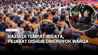Pejabat Dishub dikeroyok warga saat razia di tempat wisata