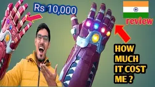 how much did I pay for the Avengers infinity war gauntlet ? /Avengers  gauntlet unboxing of iron man