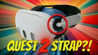 Use The Quest 2 Strap on The Quest 3!