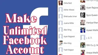 How to make unlimited facebook account in 2020/ in 5 mint