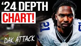 Dallas Cowboys Release SURPRISING 2024 Depth Chart Ahead of Regular Season!