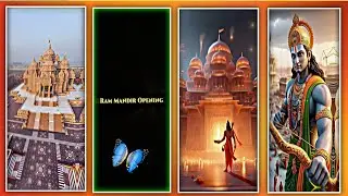 🚩Ram Mandir Inauguration Video | New Trending Video Editing | 22 JANUARY Editing Video Alight motion