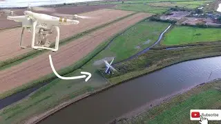 A Drones Eye View  - The Norfolk Countryside Around The River Bure