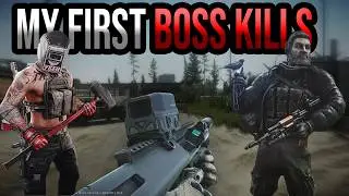 my FIRST 2 BOSS KILLS (were complete accidents) | Escape from Tarkov