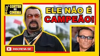 STEVEN SEAGAL CHAMA VAN DAMME DE MENTIROSO
