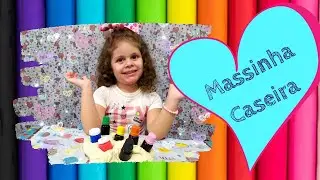 Massinha caseira com farinha + água + sal + óleo