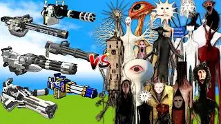 What TaCZ Minigun can DEFEAT The Most Doctor Nowhere Mobs in a Row?