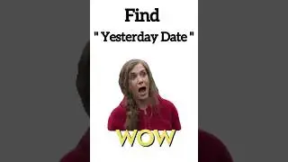 Get 🤯 Yesterday  Date in java #
