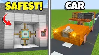 MINECRAFT: 5+ Genius Redstone Hacks! [Easy]