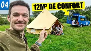 How to sleep at the 4L Trophy? Luxury tent or interior design?