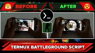 Get Max Fps | Termux Battleground Script For Any Games | No Root
