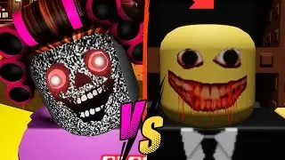 Weird Strict Librarian vs Weird Strict Boss JUMPSCARES!