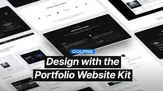 Design with the Portfolio Website Kit