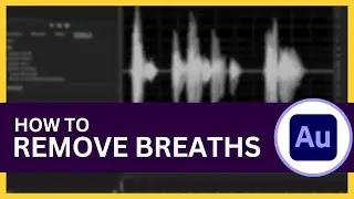 How to Remove Breaths in Adobe Audition