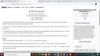 CODEFORCES EDUCATIONAL ROUND 94. 25-08-2020