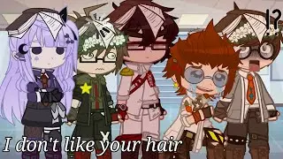 I don't like your hair || A Heated Argument between Celeste & Mondo || Sh!tpost || Danganronpa THH