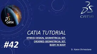 Hybrid design in CATIA || Geometrical Set in CATIA