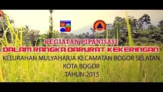 Kegiatan Pipanisasi BPBD Kota Bogor di Kelurahan Mulyaharja..
