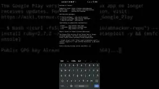 Install metasploit termux one line 2021 working