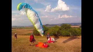 Paragliding Býkovice start B2