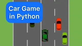 Make Car Game in 1 Minute (Python Ursina Engine)