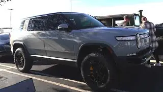 Rivian R1S At South OC Cars and Coffee