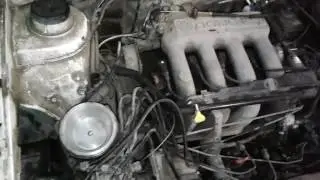 VW пассат б3 9А \замена к-джетроника на эл. впрыск инвент(старое видео -перезалив)