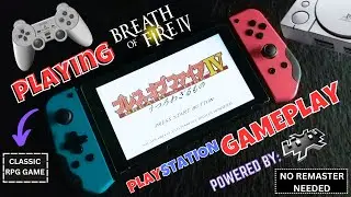 Playing Breath Of Fire 4 In Nintendo Switch