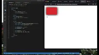 A rectangle in canvas with HTML and Javascript