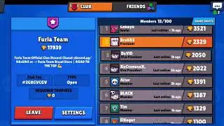 Join Brawl Stars Clan - Furla Team