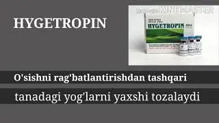 Inson bo'yi o'sish uchun mahsus dorilar bo'y o'stiradigon dorilar