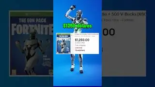 TOP 10 SKINS DE FORTNITE MÁS CARAS 🤑 