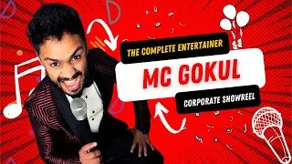 MC GOKUL CORPORATE SHOWREEL | 10+ Years Of MC Gokul | The Best Corporate MC - South India