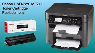 How to Remove Toner Cartridge Canon Sensys MF211