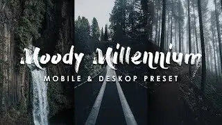 Moody Millennium Lightroom Mobile Preset | Lightroom Editing Tutorial Free Dng Preset