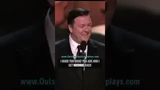 Ricky Gervais to Steve Carell - I AM creator of The Office