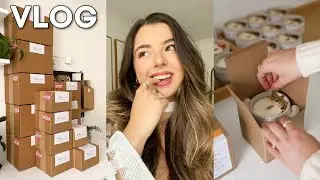 VLOG | Prep de la collection automnale, sauce à spaghetti, pains de maïs, haul Costco & plus!