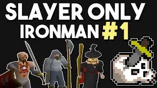 New Slayer Only Ironman Account! No Shops and Task Only Monsters  - #1 - Slayer Only Ironman [OSRS]