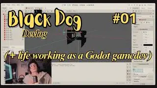 I got hired as a Godot dev (and made a devlog about it) | Black Dog #01