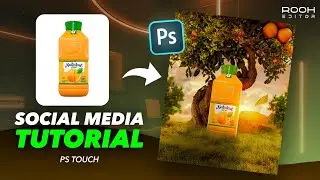Como Fazer Manipulação de imagem com IA para publicidade no Ps touch pelo celular