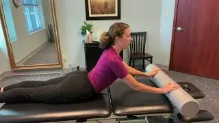 Superman with Foam Roll