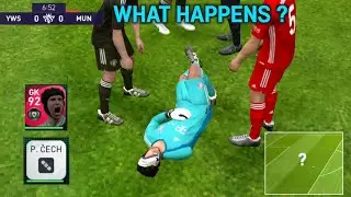 WHAT HAPPENS IF YOUR GOAL KEEPER GET INJURED IN PES 2021 MOBILE | KEEPER INJURED IN A MATCH ... 😢 |