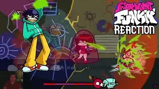 Friday Night Funkin' Whitty Vs Bf Fire fight animated P2 Reaction