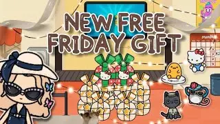 New Free Friday Gift 💌🌸🌷 | Toca Boca | Toca Life World 🪵🥥🧺