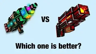 [OUTDATED]Pixel Gun 3D: Christmas Ultimatum VS Heart of Volcano. Which one is better?