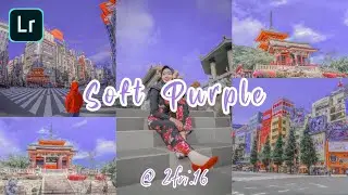 Edit Foto Efek Soft Purple Dengan Lightroom | Lightroom Mobile Tutorial | Soft Purple Tone
