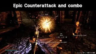 SKYRIM SE - Epic counterattack and combo