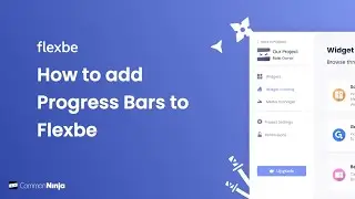 How to add a Progress Bars to Flexbe