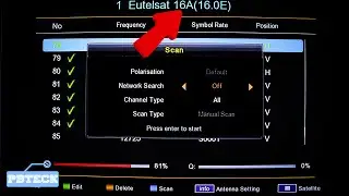 💎 How To 𝐒𝐜𝐚𝐧 𝐄𝐮𝐭𝐞𝐥𝐒𝐚𝐭 𝟏𝟔𝐀 16°East On Redline Decoder | Pbteck